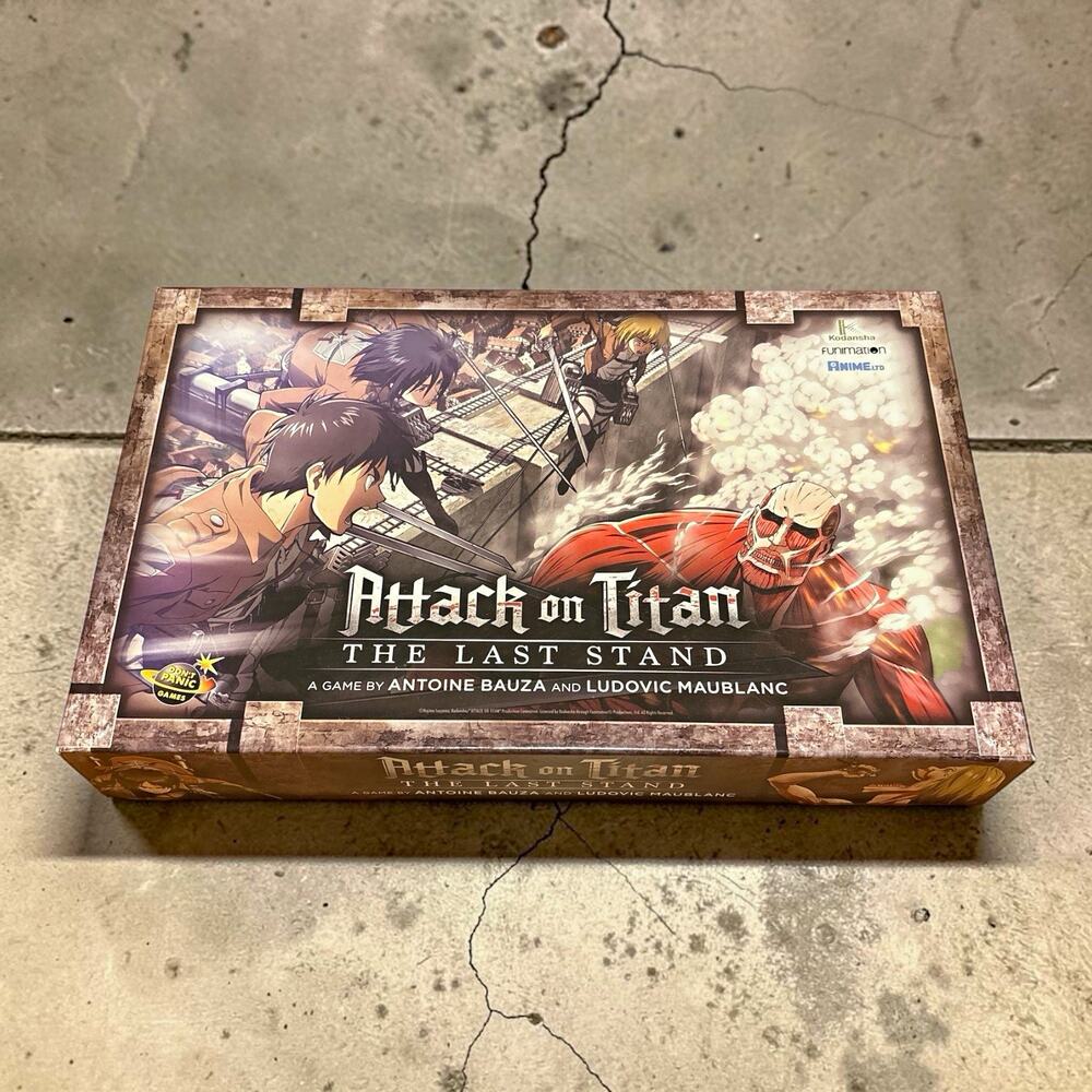 Anime.LTD - Attack on Titan: The Last Stand Board Game, Complete, Ages 14+, 2+